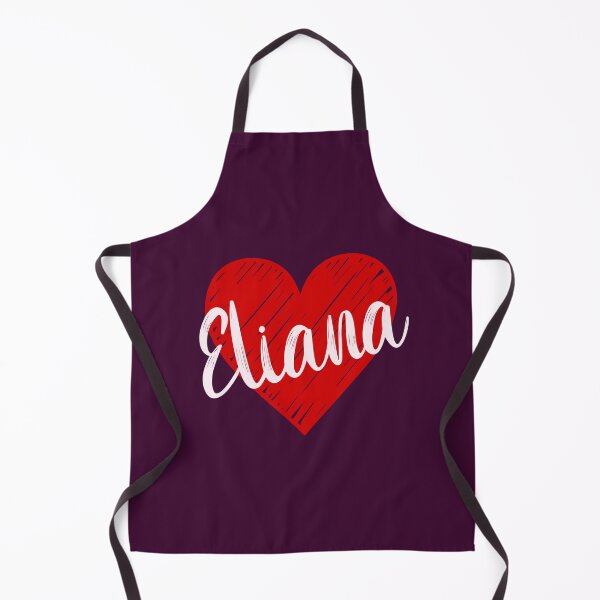 Item preview, Eliana Name Red Heart  designed and sold by Jeallan Designs.