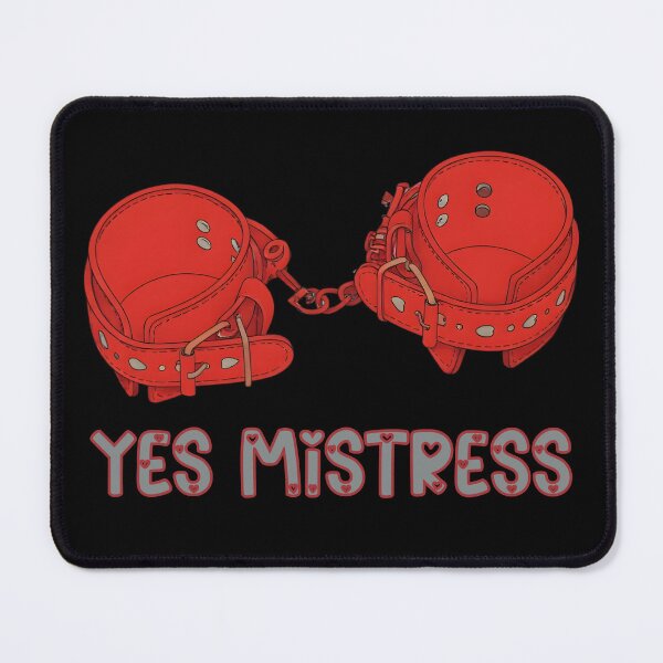 Item preview, Red Mistress Leather Handcuffs – Bold Kinky Aesthetic Illustration designed and sold by Hedon77.