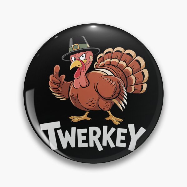 Item preview, Twerkey Twerking Turkey Pilgrim Thanksgiving Twerk Turkey  designed and sold by VerseFarm.