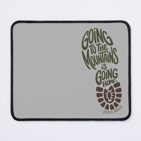 Item preview, Hiking quote. Going to the mountains is going home. designed and sold by TeeArtWorld.