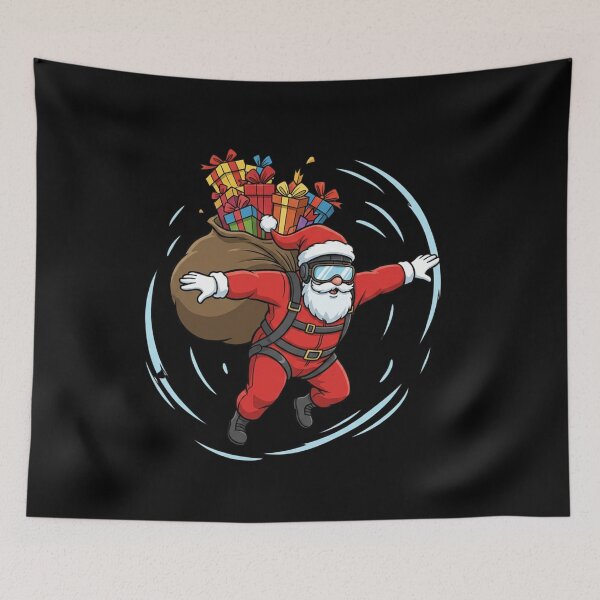 Item preview, Chimney Closed: Santa Takes the Extreme Route! designed and sold by HarriPaloma.