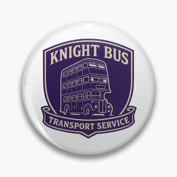 Item preview, Knight Bus Transport Services – Enchanted Night Ride Emblem designed and sold by agearb.