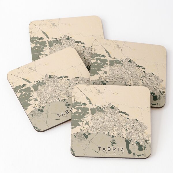 Item preview, Tabriz City Map of Iran - Vintage designed and sold by deMAP.