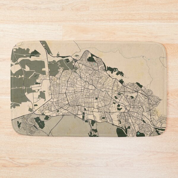 Item preview, Tabriz City Map of Iran - Vintage designed and sold by deMAP.