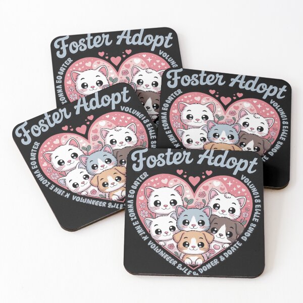 Item preview, Dogs Cats Foster Adopt Volunteer Donate Rescue  designed and sold by RuthGAArt.