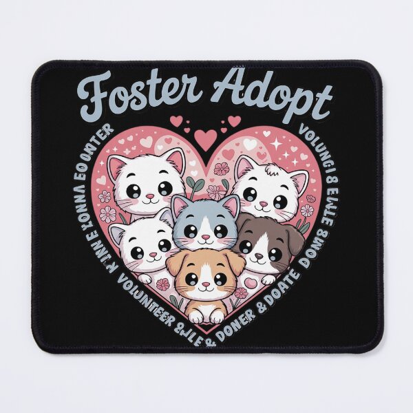 Item preview, Dogs Cats Foster Adopt Volunteer Donate Rescue designed and sold by RuthGAArt.