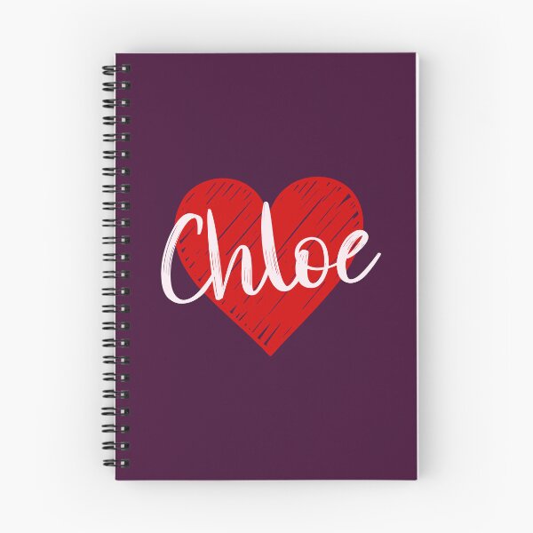 Item preview, Chloe Name Red Heart  designed and sold by Jeallan Designs.