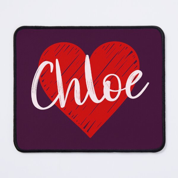 Item preview, Chloe Name Red Heart  designed and sold by Jeallan Designs.