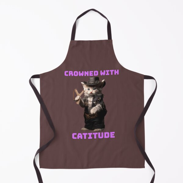Item preview, Crowned with Catitude baby cats. designed and sold by "Vibe & Style Merch".