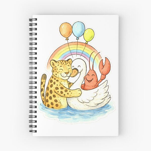 Item preview, animals rainbows and balloons 0010 designed and sold by tileartwork.