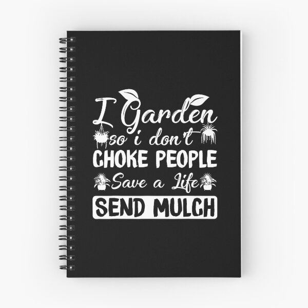 Item preview, I Garden So I Don't Choke People Funny Gardening designed and sold by CharlotteSandra.
