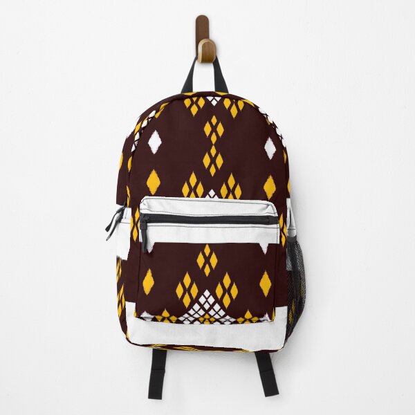Item preview, Thai laikit- brown, white designed and sold by Sukjai@Design.