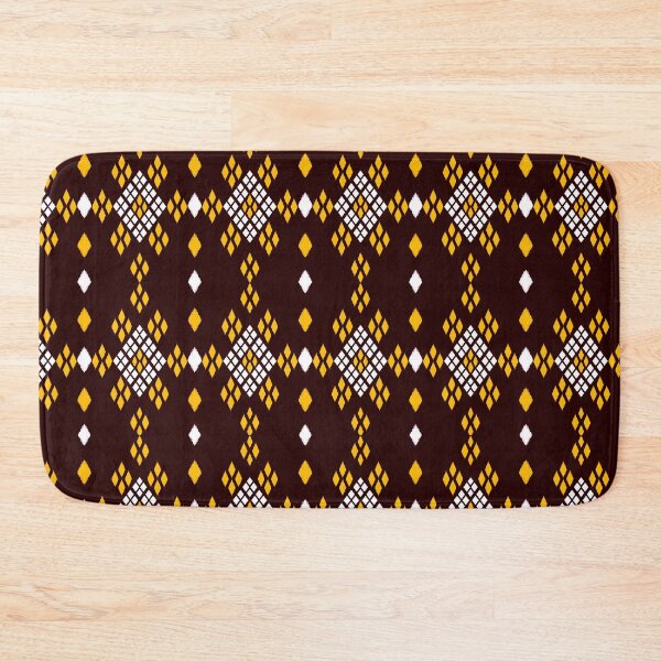 Item preview, Thai laikit- brown, white designed and sold by Sukjai@Design.