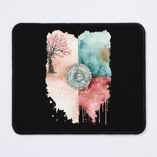 Item preview, Ikigai Dreamy Zen Garden Artwork designed and sold by ChicTrendz.