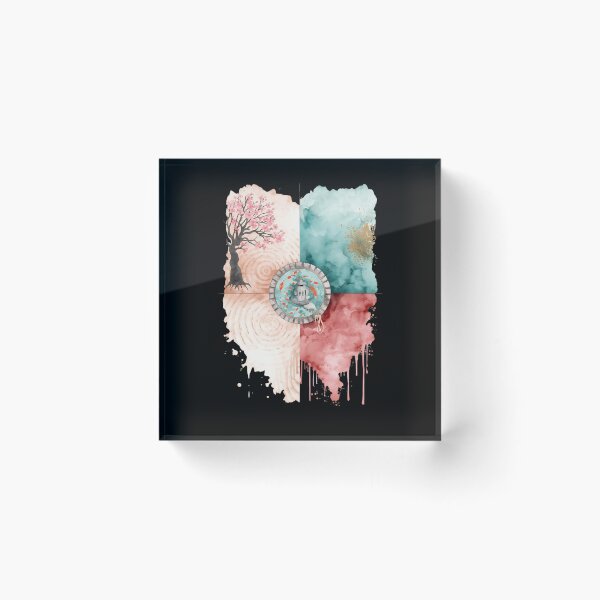 Item preview, Ikigai Dreamy Zen Garden Artwork designed and sold by ChicTrendz.