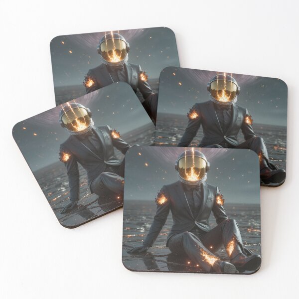 Item preview, Lucan Astronaut in Burning Tuxedo designed and sold by Artfully Entertained.