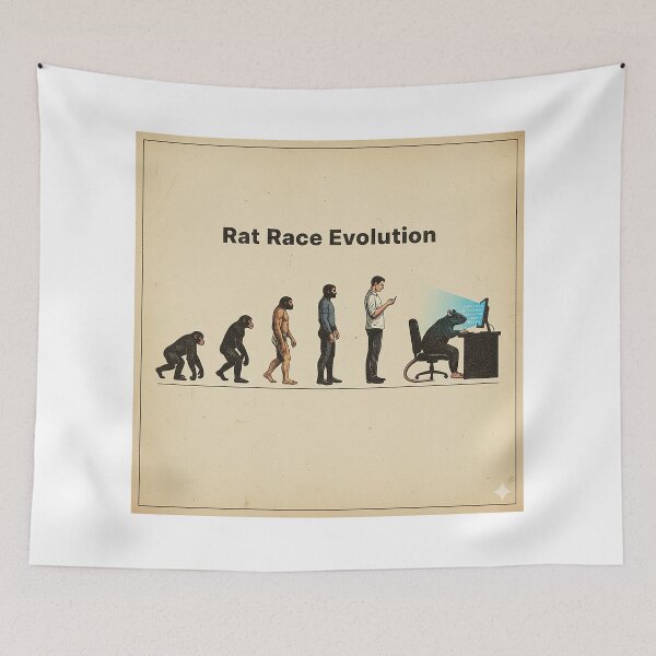 Item preview, Modernity - Rate Race Evolution - 03 designed and sold by AnimeShin.