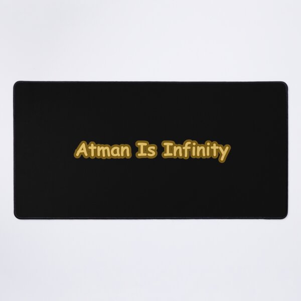 Item preview, Atman Is Infinity Vedanta Spiritual Philosophy Quote Design designed and sold by CapriCreatives.