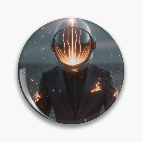 Item preview, Lucan Astronaut at Night Fire designed and sold by Artfully Entertained.