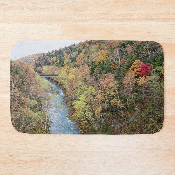 Item preview, Autumnal foliage along the Biei River designed and sold by Mark Prior.