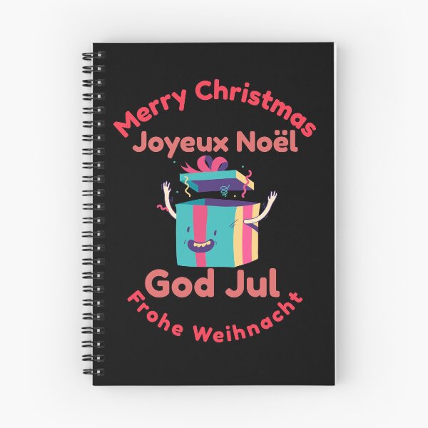 Item preview, Winter: Frohe Weihnacht, Merry Christmas, Joyeux Noel, God Jul designed and sold by AlfredsTees.