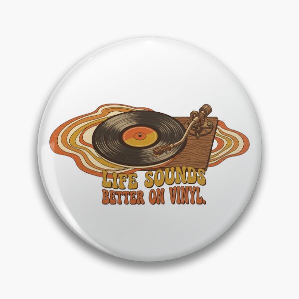 Item preview, Retro Music T-Shirt - 'Life Sounds Better on Vinyl' - Audiophile Record Collector Gift designed and sold by INWESTOR88.