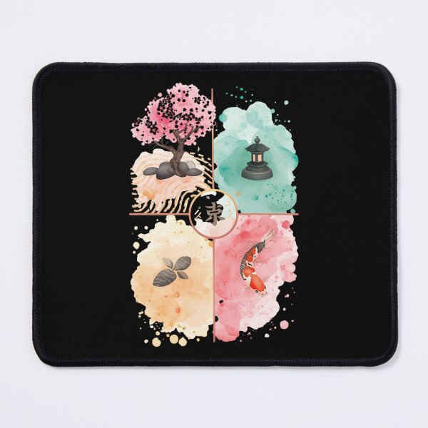 Item preview, Ikigai Tranquil Japanese Garden Art designed and sold by ChicTrendz.