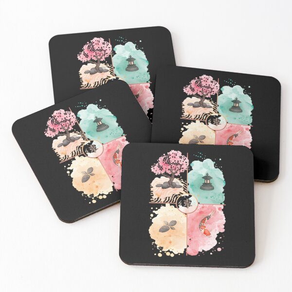 Item preview, Ikigai Tranquil Japanese Garden Art designed and sold by ChicTrendz.