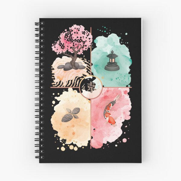 Item preview, Ikigai Tranquil Japanese Garden Art designed and sold by ChicTrendz.