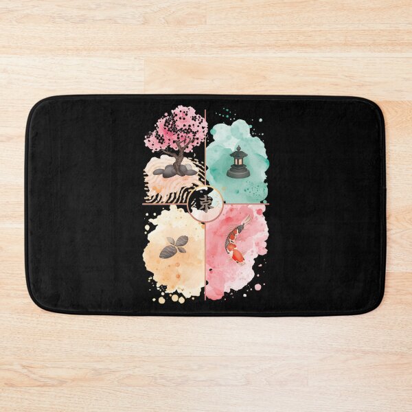 Item preview, Ikigai Tranquil Japanese Garden Art designed and sold by ChicTrendz.