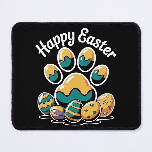 Item preview, Easter Day Dog Cat Paw Easter Eggs Dog Cat Pet Paw designed and sold by RuthGAArt.