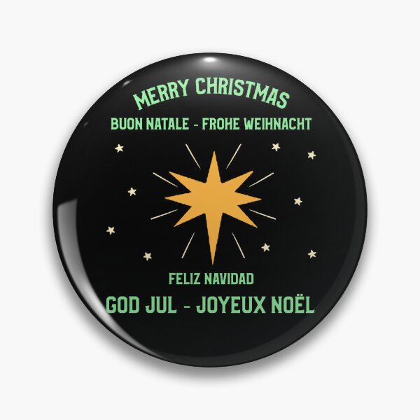 Item preview, Winter: Frohe Weihnacht, Merry Christmas, Joyeux Noel, God Jul, Buon Natale, Feliz Navidad designed and sold by AlfredsTees.