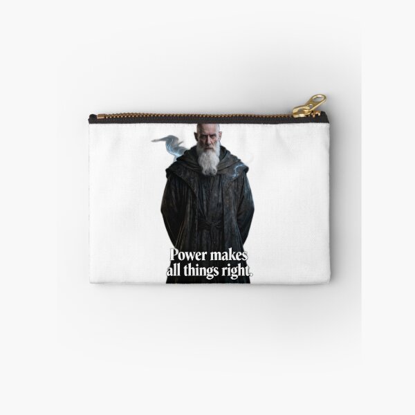 Item preview, Bayaz, First of the Magi – “Power Makes All Things Right” Grimdark Fantasy Quote designed and sold by InkloreCulture.