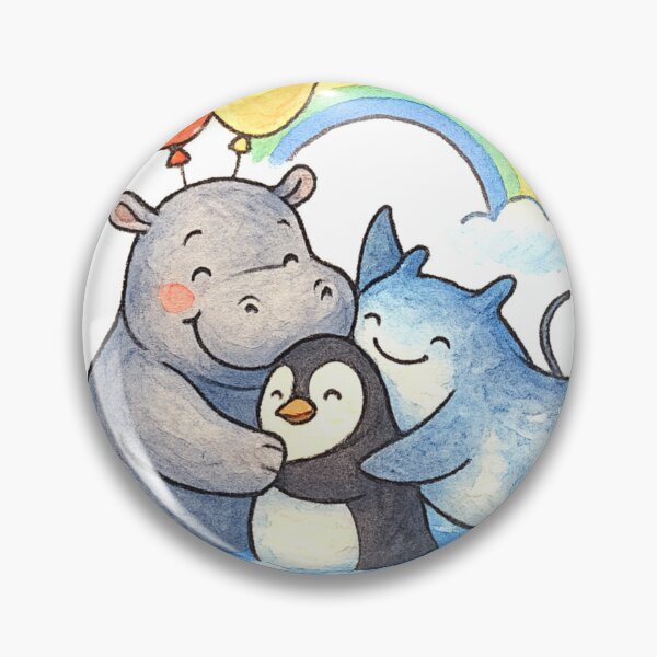 Item preview, animals rainbows and balloons 012 designed and sold by tileartwork.