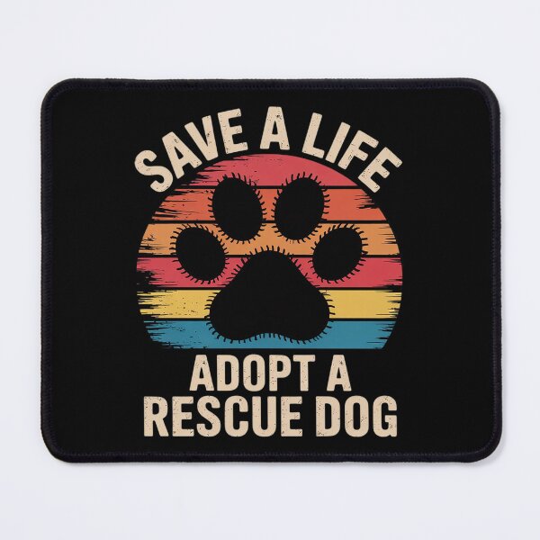 Item preview, Vintage Save A Life Adopt A Rescue Dog  designed and sold by VerseFarm.