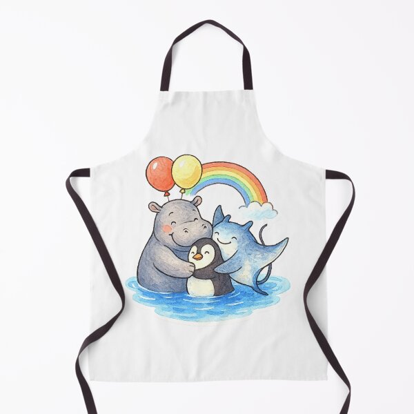 Item preview, animals rainbows and balloons 012 designed and sold by tileartwork.