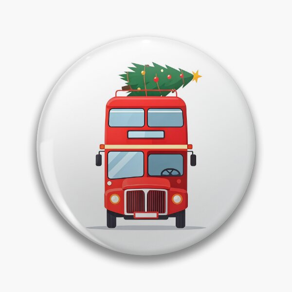 Item preview, Red bus designed and sold by PrintLabStudio.