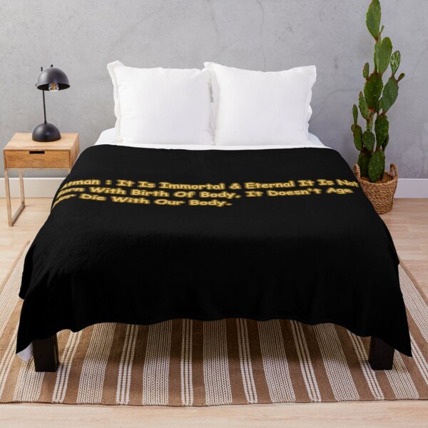 Item preview, Atman Immortal Eternal Soul Bhagavad Gita Spiritual Quote designed and sold by CapriCreatives.