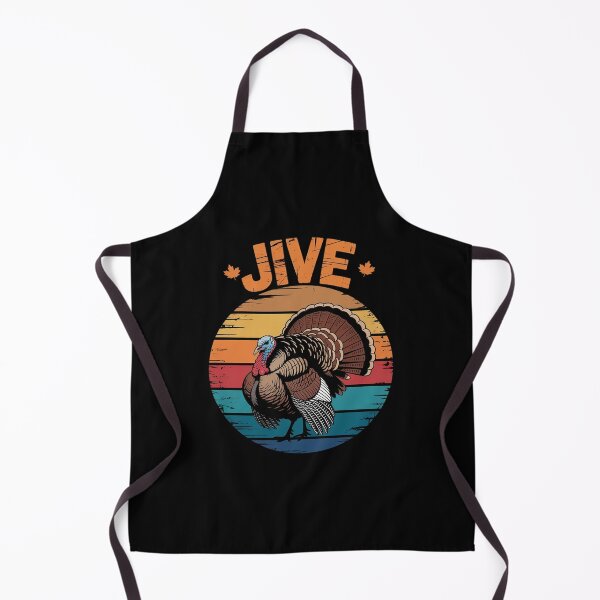 Item preview, Vintage Turkey Jive Black -Small Thanksgiving designed and sold by VerseFarm.