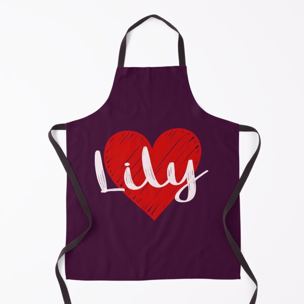 Item preview, Lily Name Red Heart designed and sold by Jeallan Designs.
