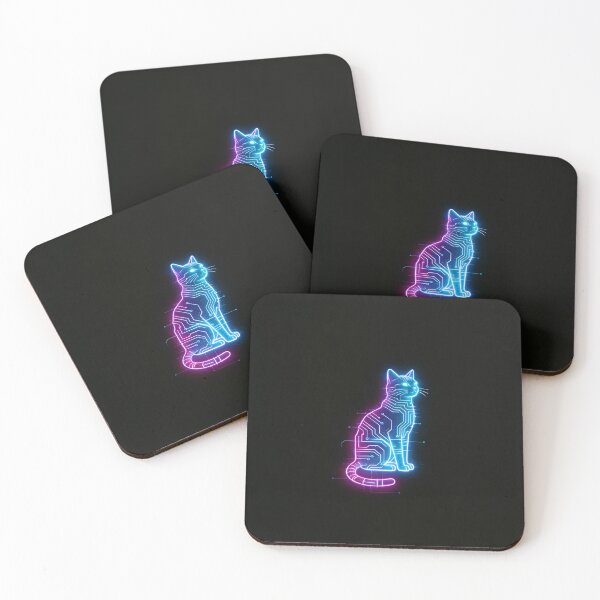 Item preview, Neon Meow designed and sold by JosuTheArtist.