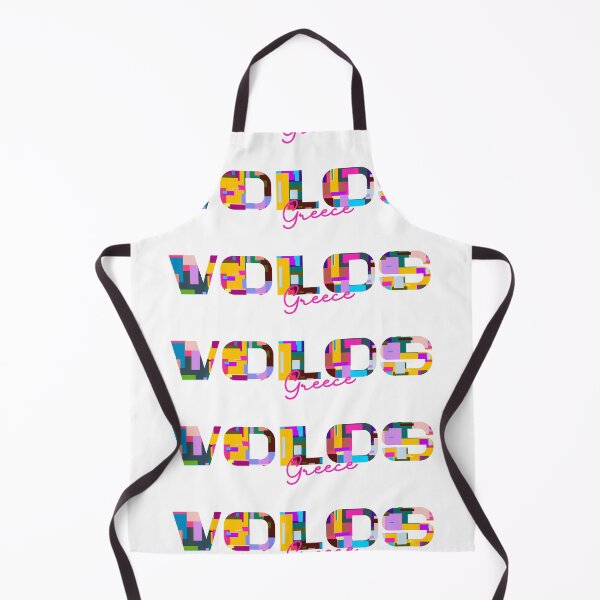 Item preview, Volos, Greece, Vibrant Abstract City Typography Art designed and sold by Wanderful-roads.