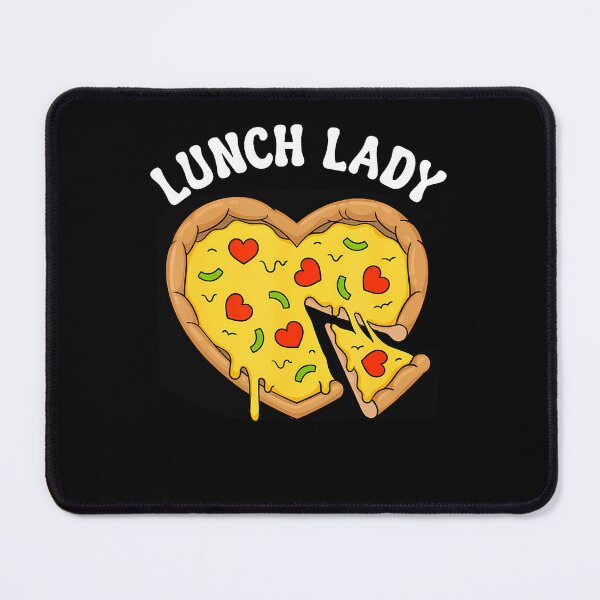 Item preview, Lunch Lady Pizza Heart School Cafeteria Worker Valentine designed and sold by JanieLucia.