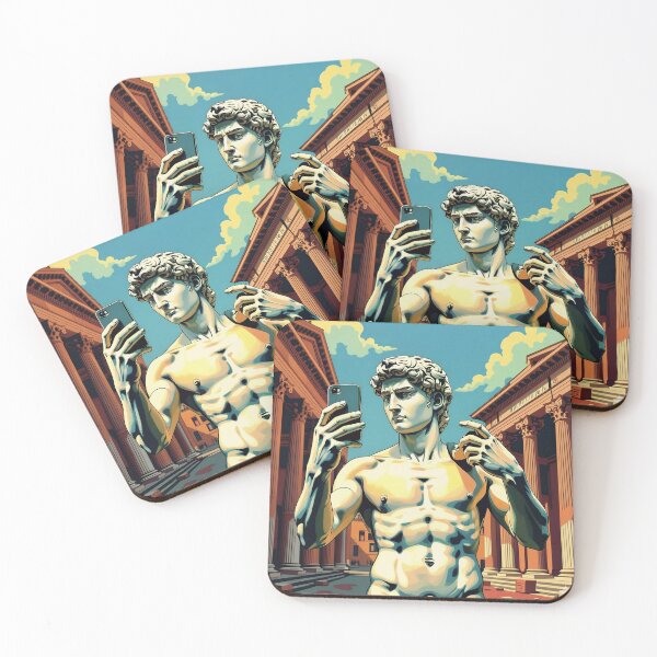 Item preview, David's Selfie designed and sold by DoxyBlue.