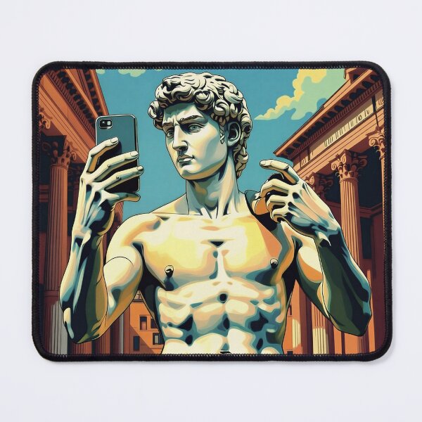 Item preview, David's Selfie designed and sold by DOXYBLUE.
