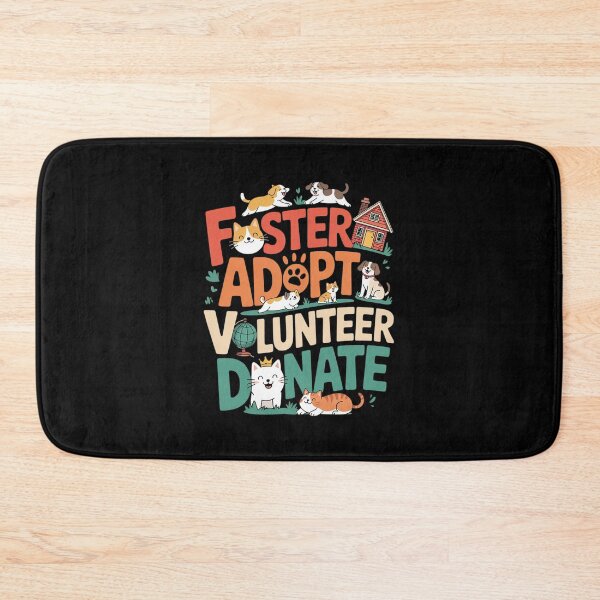 Item preview, FOSTER ADOPT VOLUNTEER DONATE Animal Rescue Shelter pet cute  designed and sold by RuthGAArt.