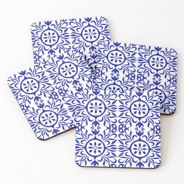 Item preview, Portuguese azulejo_4 designed and sold by LeillowLab.