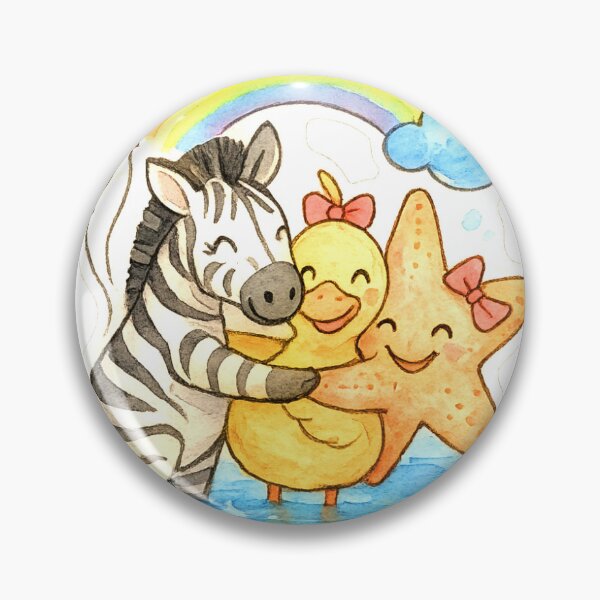 Item preview, animals rainbows and balloons 014 designed and sold by tileartwork.