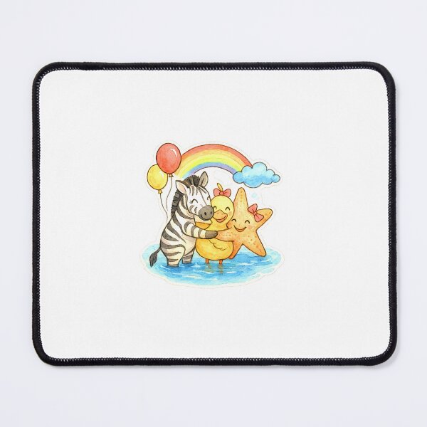Item preview, animals rainbows and balloons 014 designed and sold by tileartwork.