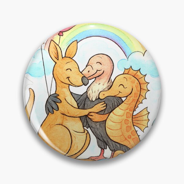 Item preview, animals rainbows and balloons 015 designed and sold by tileartwork.